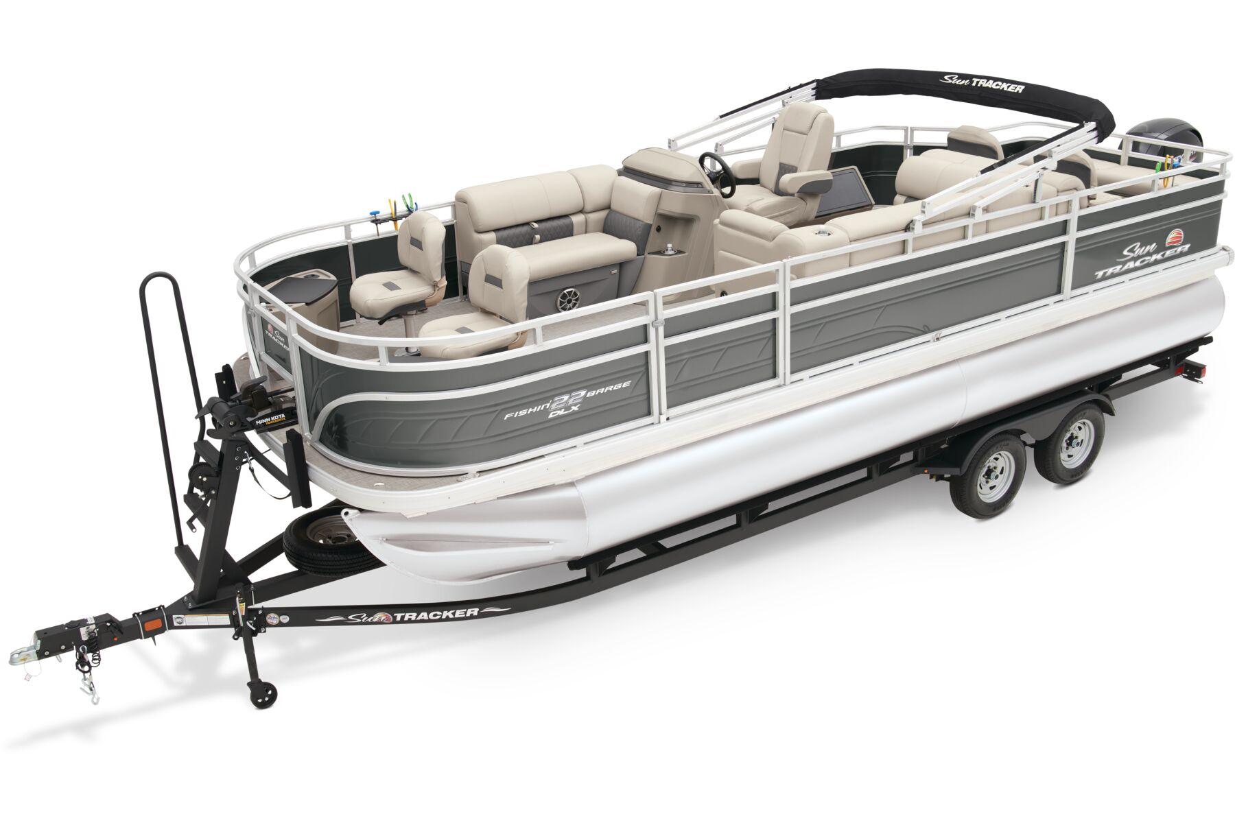 New 2024 Sun Tracker Fishin' Barge 22 DLX, 80238 Denver Boat Trader