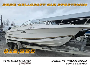 2003 Wellcraft 210 Sportsman