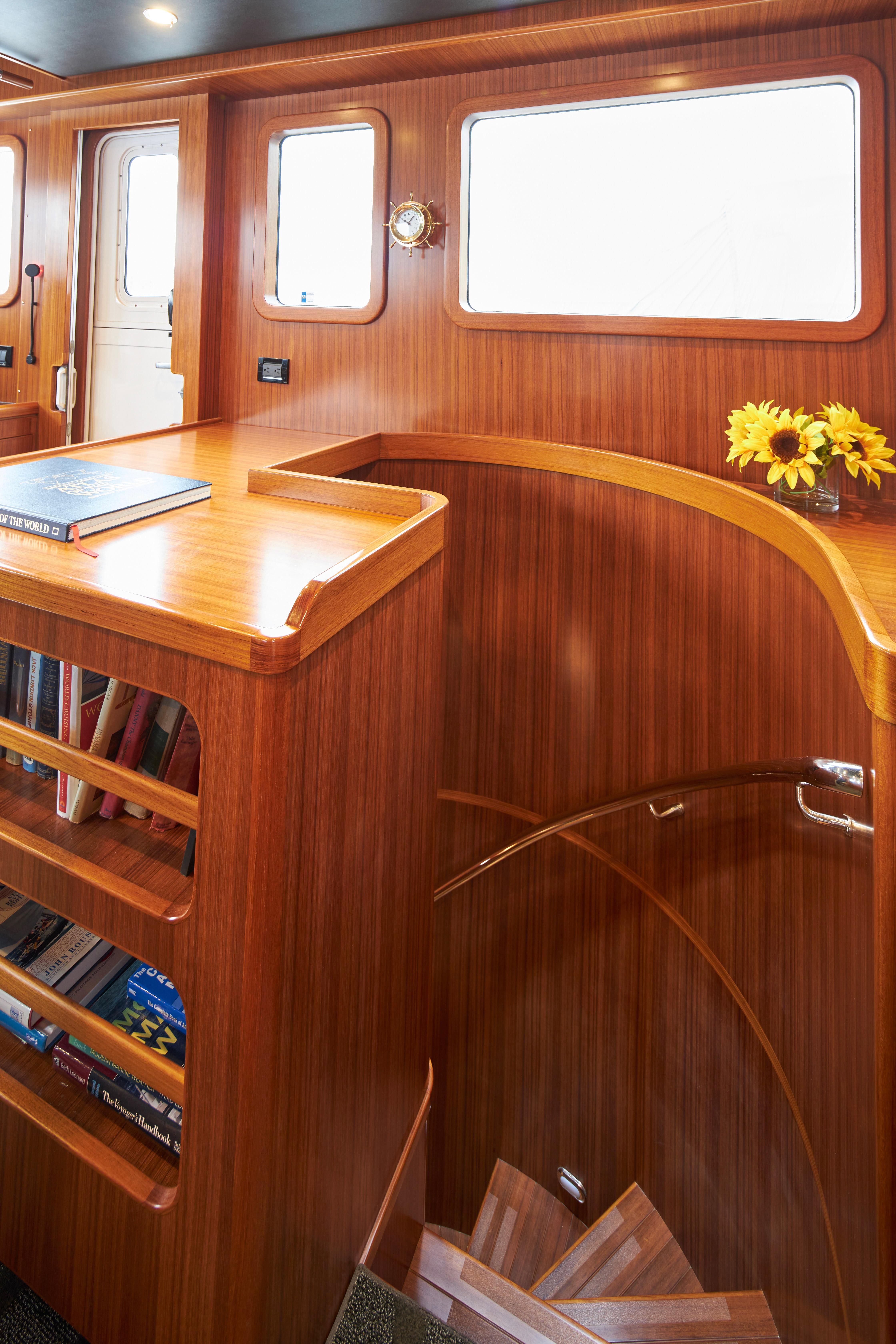 Steps to Pilothouse
