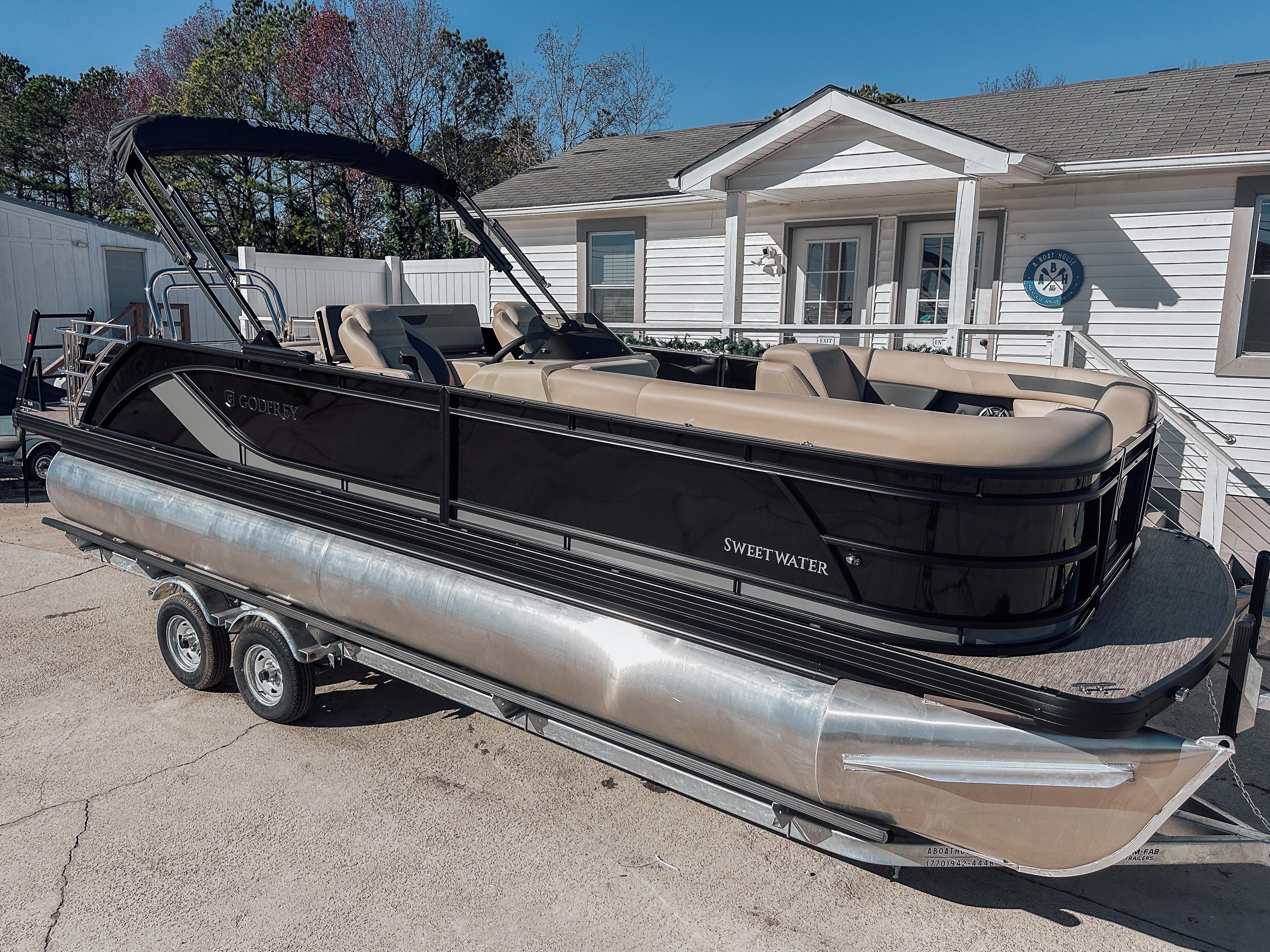 New 2025 Godfrey Sweetwater 22' Flip Lounge Tritoon - 2286