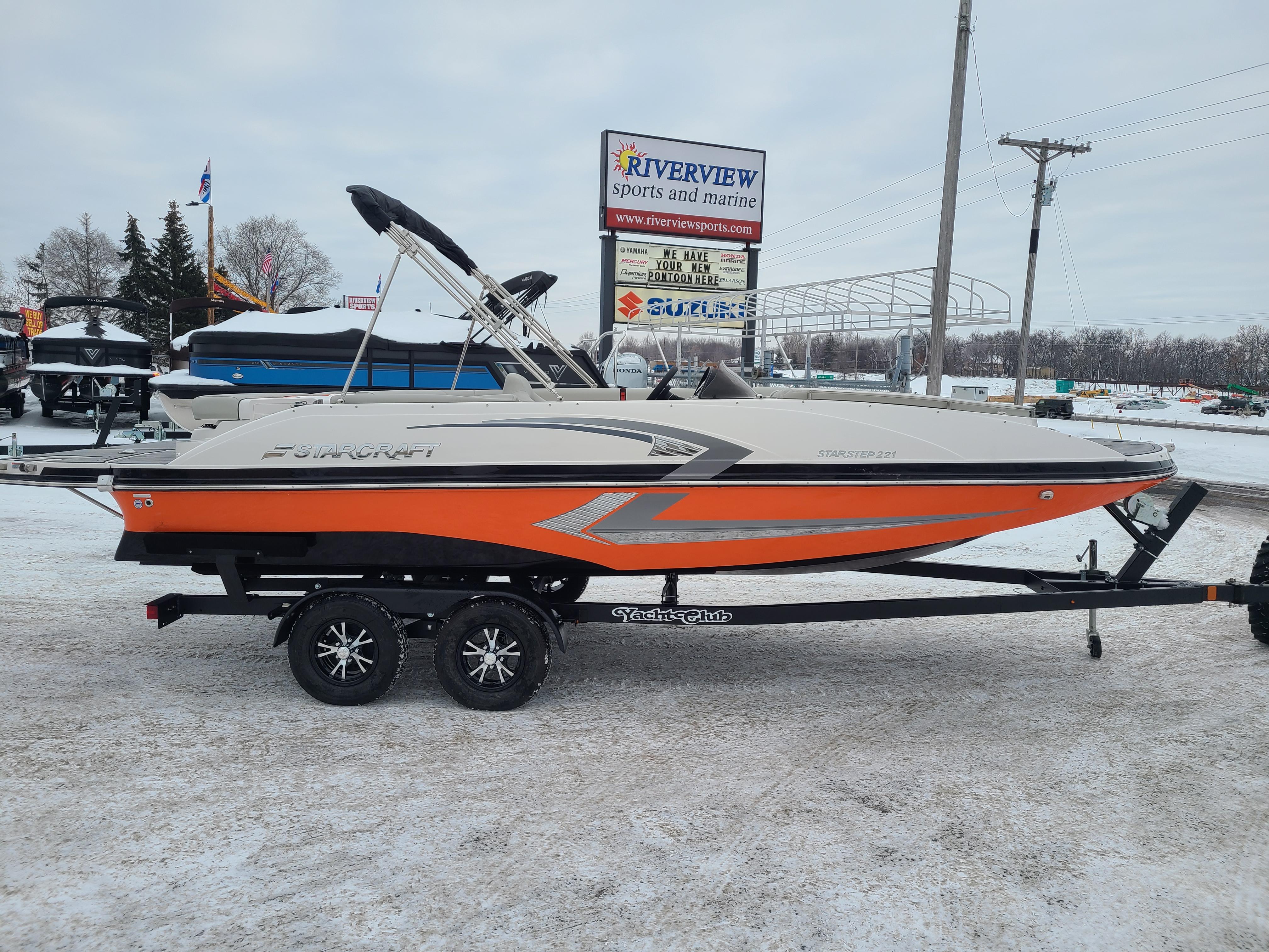 Used 2008 Starcraft 200 Fish & Cruise Pontoon & Mercury 4-Stroke Big F,  55011 East Bethel - Boat Trader