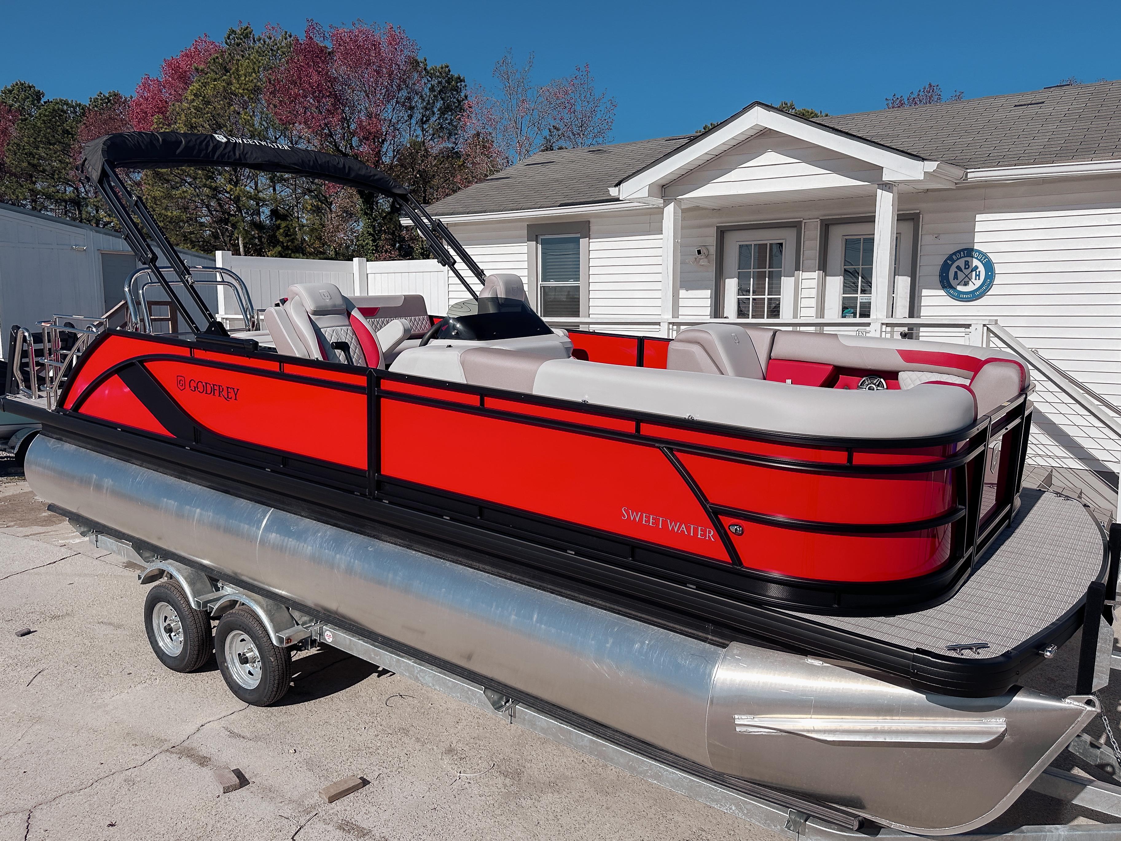 New 2025 Godfrey Sweetwater 22' Flip Lounge Tritoon - 2286 New 2025 Godfrey Sweetwater 22' Flip Lounge Tritoon - 2286