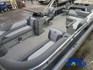 2024 Tahoe Sport 2185 Rear Fish Pontoon & Honda 4-Stroke EFI