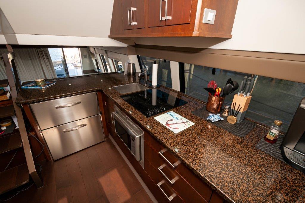 2013 Carver 54 Voyager  IN THE MOMENT  Galley 5
